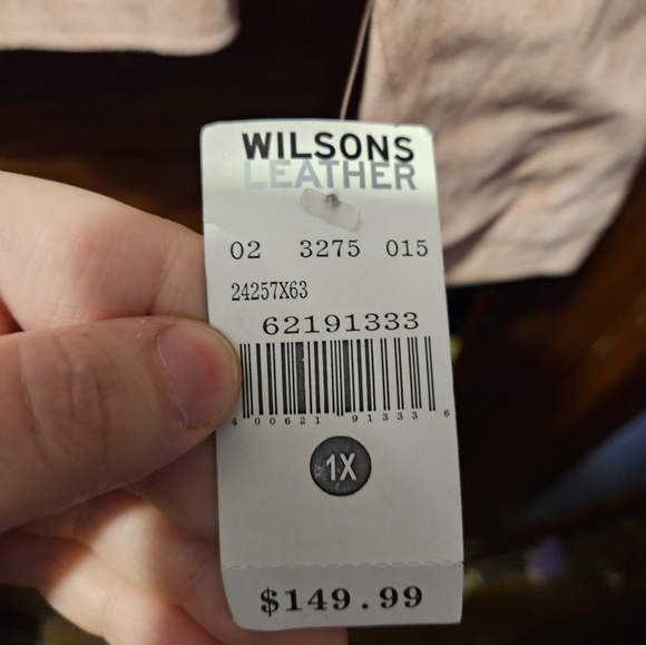 NWT Peach Wilson's Leather Suede Jacket - Picture 6 of 6